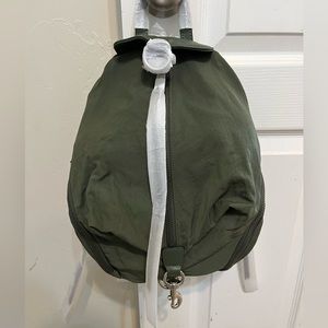 Rebecca Minkoff brand new with tags olive nylon Julian backpack.